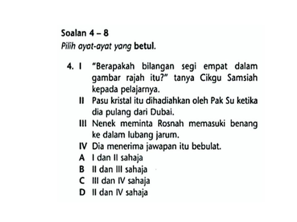 Bahasa Melayu Tingkatan 2: SUBJEK DAN PREDIKAT