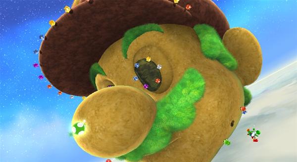 In Super Mario Galaxy 2 you