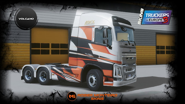 Skins Truckers of Europe 3 Roger Monteiro Skins