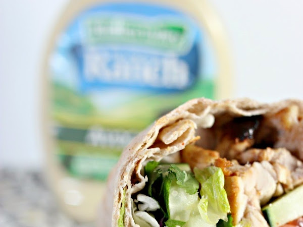 Recipe: Chicken Avocado Ranch Wraps