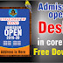 Admission open Design Coreldraw Cdr file