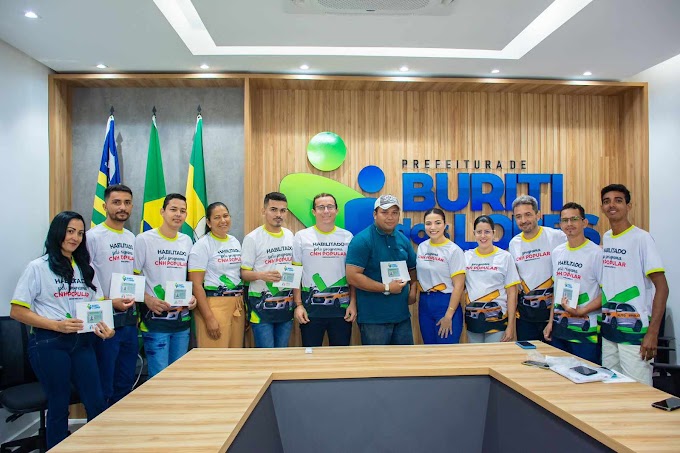  Prefeitura de Buriti dos Lopes entrega novas carteiras de habilitação do programa CNH Popular