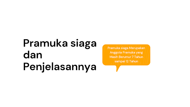 pramuka siaga dan penjelasaannya