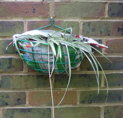 Frozen food bag as hanging basket liner_web