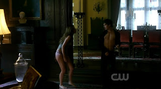 Ian Somerhalder Shirtless on Vampire Diaries s1e06