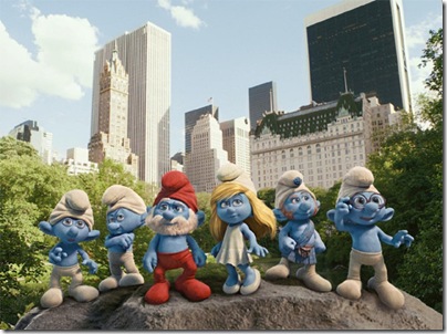 Smurfs-Movie in 3D