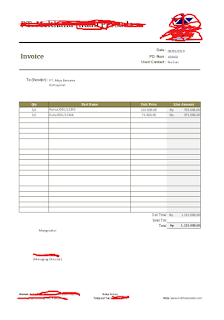Laporan Invoice PO VBA Excel