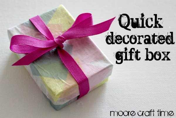 Quick Decorated Gift Box 30 Minute Crafts