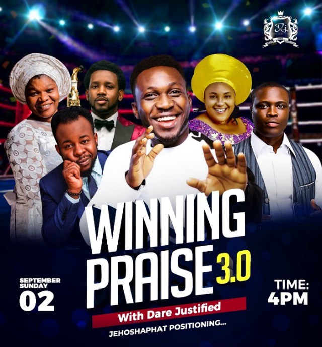 Winning Praise 3.0 2018 with Dare Justified featuring other Anointed Men/Women