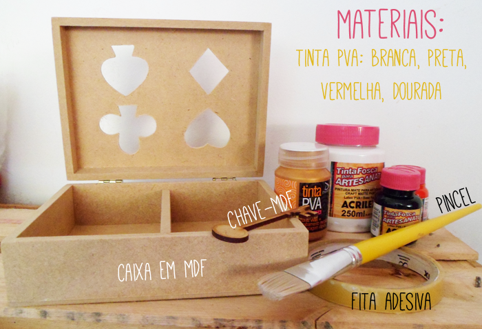 DIY, passo a passo, tutorial, pap, caixa, mdf, alice