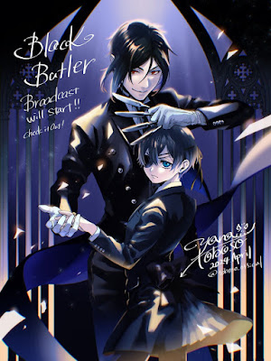 黒執事 アニメ 寄宿学校編 枢やな イラスト セバスチャン シエル Black Butler Public School Arc Ciel Sebastian