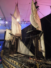 Pirates Caribbean HMS Endeavour filming model