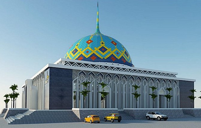 53 Contoh  Gambar  Kubah Masjid  Mushola Minimalis Terbaru 
