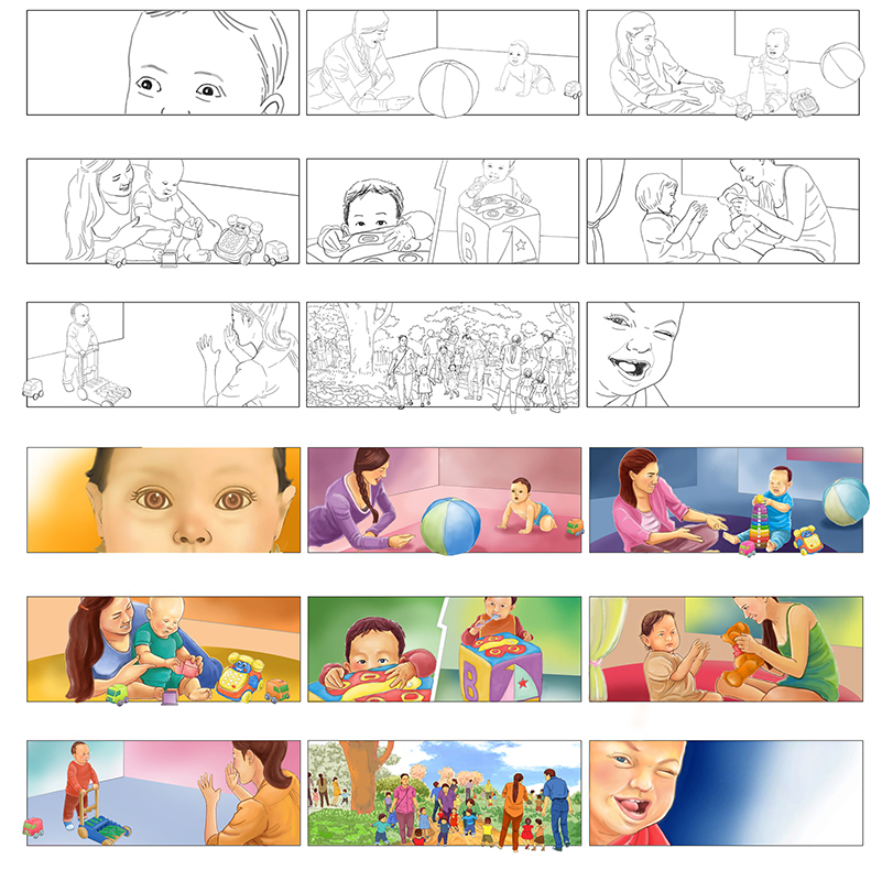 Contoh Storyboard Iklan Layanan Masyarakat Hemat Air 