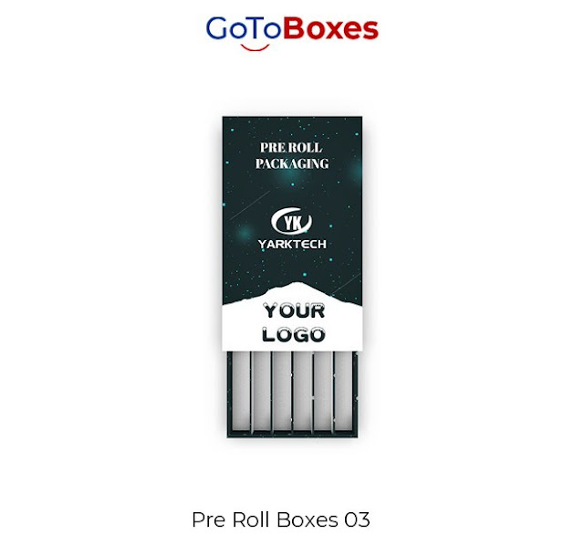 Get the premium quality Pre Roll Packaging Boxes of unique designs in eco-friendly material at cheap rates with an offer of free shipping. Therefore, you can start your own business of Pre Roll Boxes by providing excellent services.