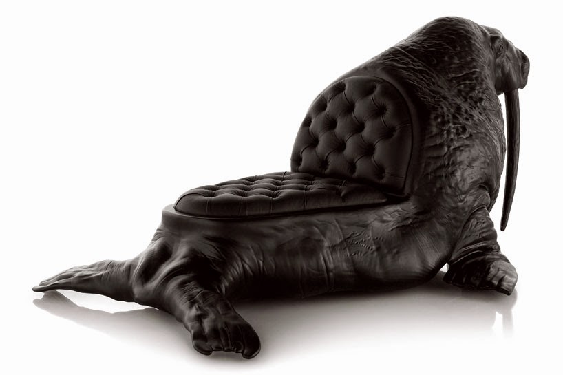 Maximo Riera - Animal Chair Collection - Walrus Chair - Hayvan Sandalye Koleksiyonu - Mors Sandalyesi