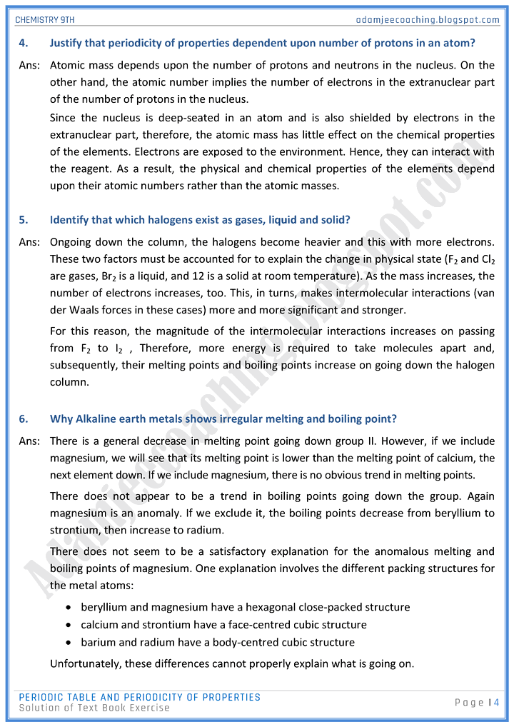 periodic-table-and-periodicity-of-properties-solved-book-exercise-chemistry-9th
