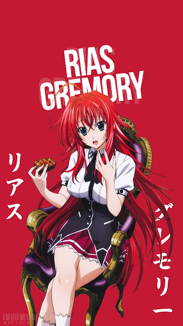 rias gremory wallpaper hd