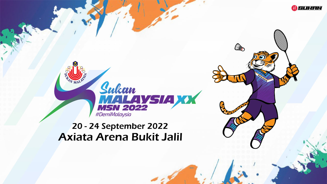 Jadual and Keputusan Acara Sukan Badminton SUKMA 2022