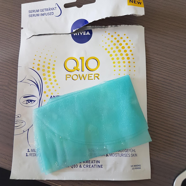 die Nivea Q10 Power  Tuchmaske