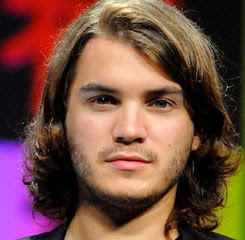 Shag mens hairstyles from Emile Hirsch