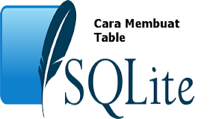 Cara Membuat Table Di SQLite