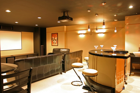 Small Basement Bar Design Ideas