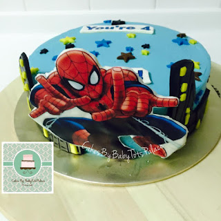 spiderman cake SG