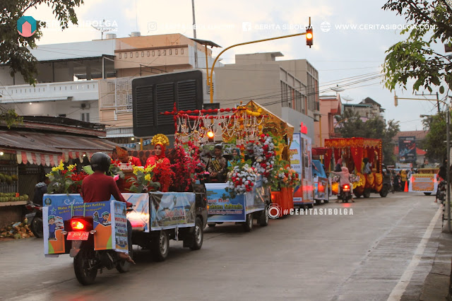 Karnaval Hari Pariwisata Sedunia di kota Sibolga