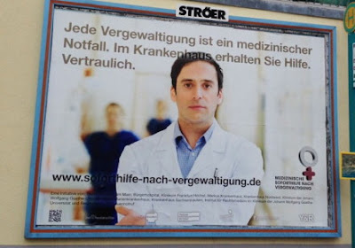 Социальная реклама: изнасилования в Германии