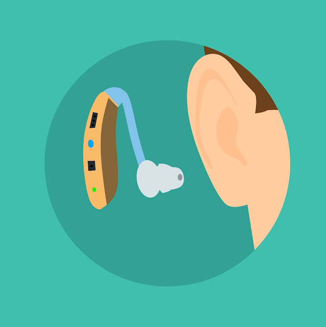 Deaf ear device graphic design