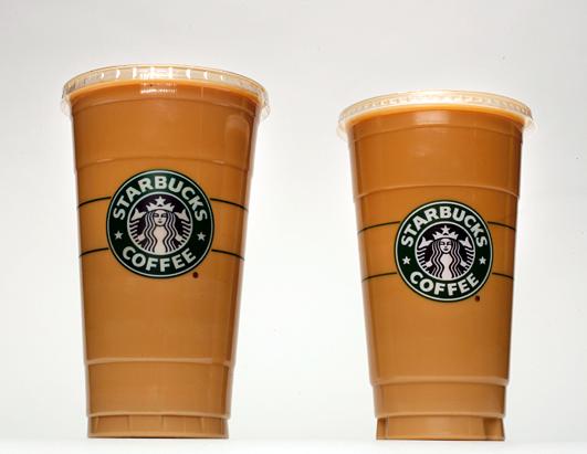 but the new Starbucks size