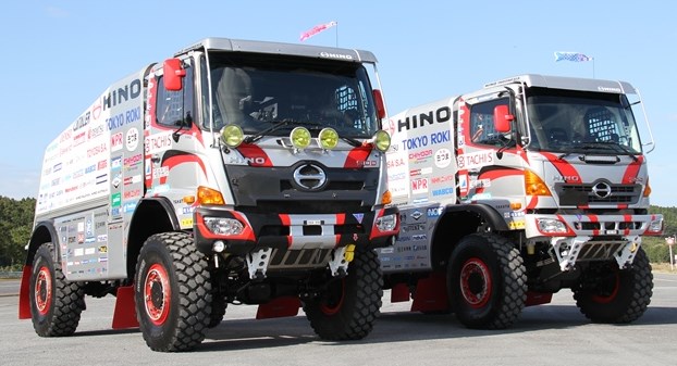 gambar truk hino 500 RALLY 4