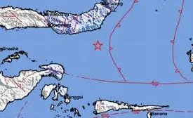 Gambar Gempa Bumi Terbaru Kekuatan M 4,0 Guncang Bolsel Sulut, Berpusat di Laut