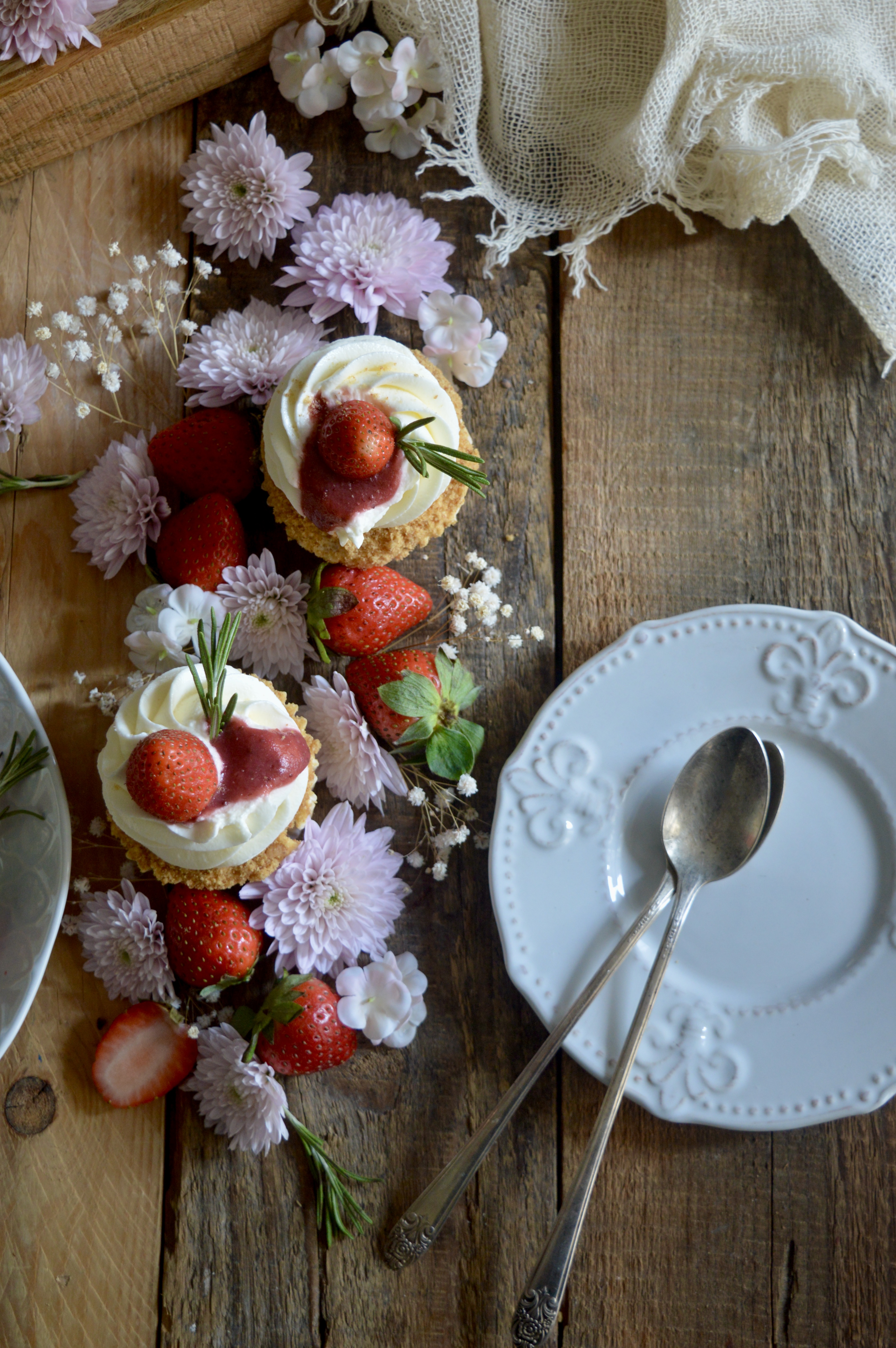 cupcakes-cheesecake-con-fresas