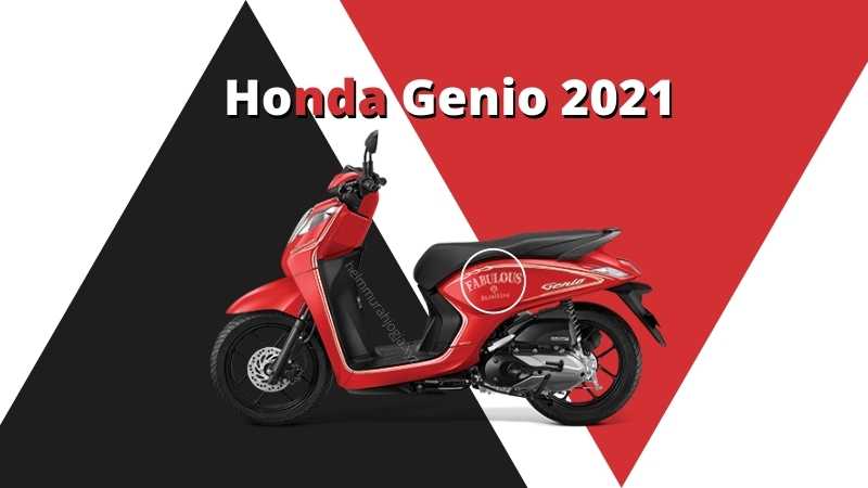 Honda Genio Warna Merah