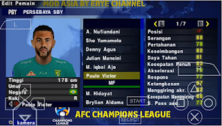 Download eFootball PES Full Asia 2023 PPSSPP Update Transfer And Kits Camera PS5 Graphics HD