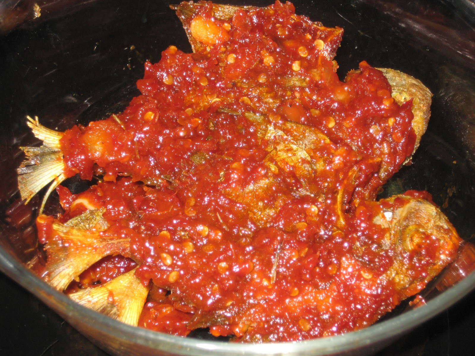 From Dapur Bubu: sambal tumis ikan bawal