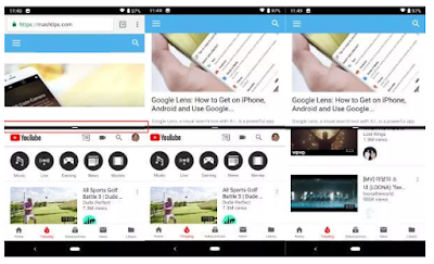 Cara Mengaktifkan Split Screen di Android Pie untuk membuat Layar terpisah