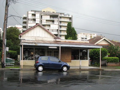 The shop in Waitara Avenue which was the first house I ever lived in (2008)