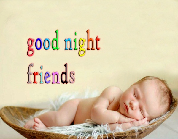 Good Night Baby Photos for Friends