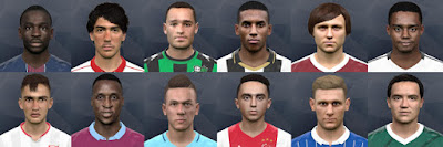 Andrey_Pol and Gonduras2012 PES 2017 International Face Pack
