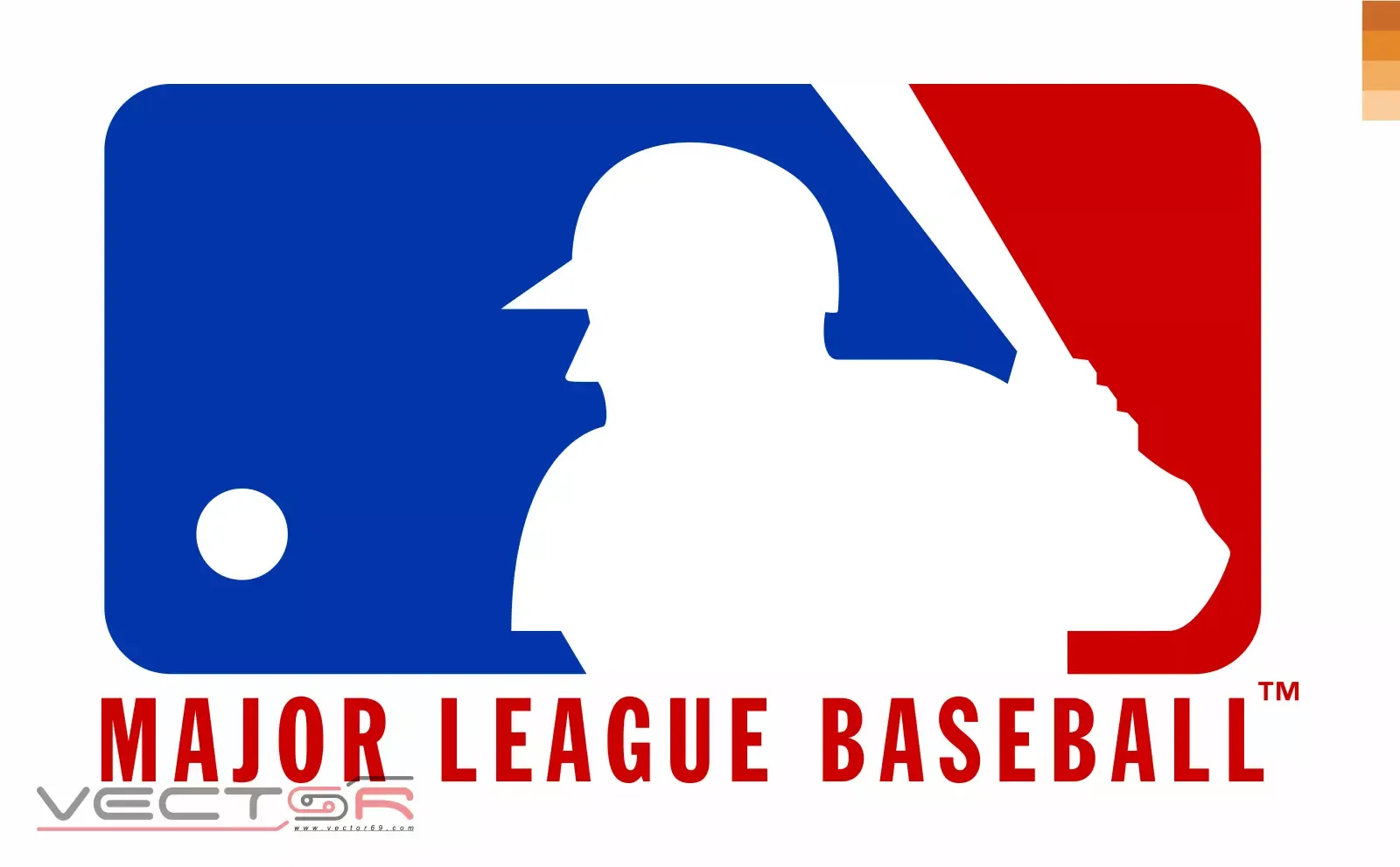 MLB (Major League Baseball) 1969 Logo - Download Vector File AI (Adobe Illustrator)