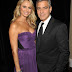 George Clooney’s girlfriend wows in flowing purple gown