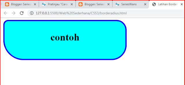 Cara Membuat Round Corner (Sudut Melengkung) CSS di Blog