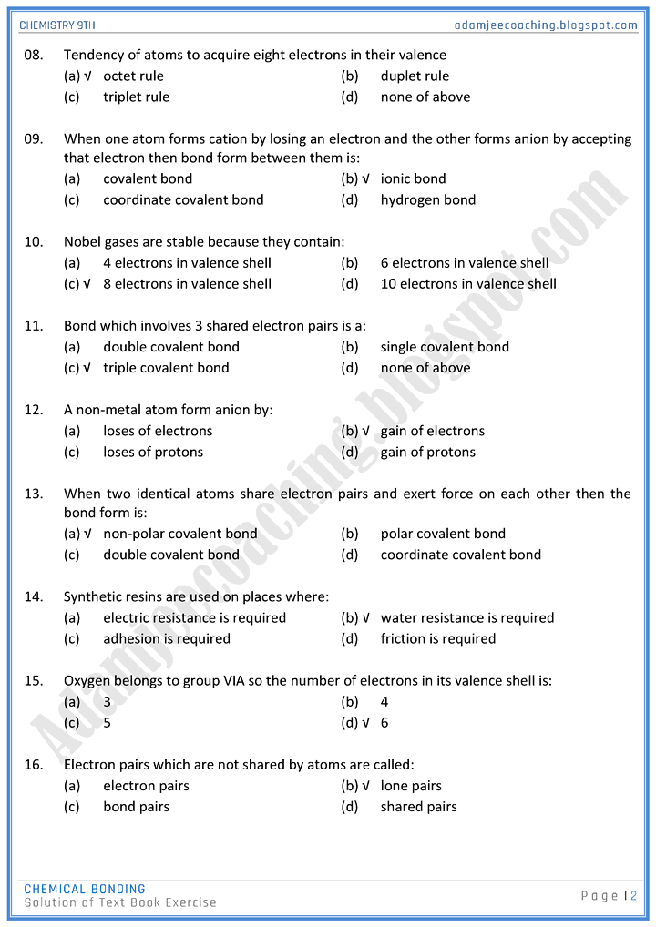 chemical-bonding-solved-book-exercise-chemistry-9th