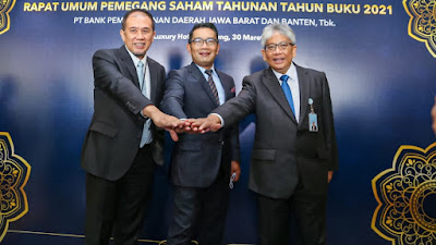 Gelar RUPST  Tahun Buku 2021,  Bank bjb Bagikan Dividen   Satu Triliun Rupiah Lebih