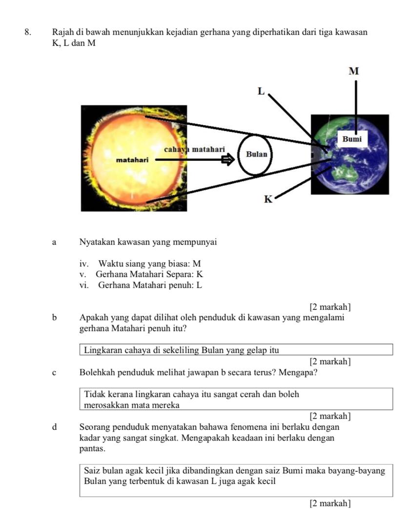 Soalan Sains Tahun 5 Kestabilan - Contoh Yuk