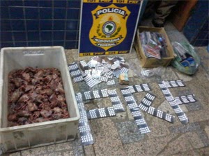 Em Irauçuba-Ce: Polícia apreende mais de mil comprimidos de anfetamina