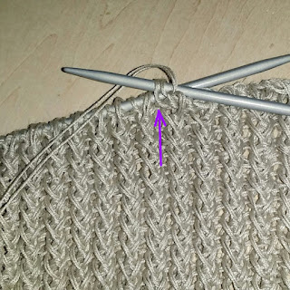 伏せ目の編み方①, how to end of knitting, 棒针编织的结束方法